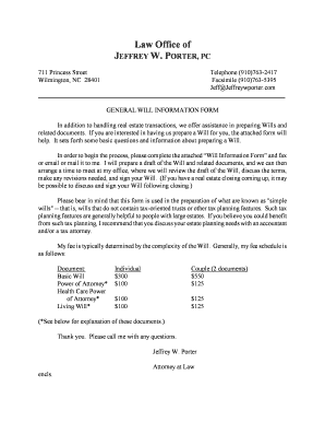 Law Office of JEFFREY W. PORTER, PC