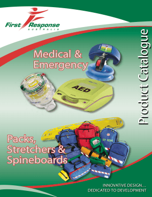 Fillable Online Product Catalogue - First Response Australia Fax Email ...