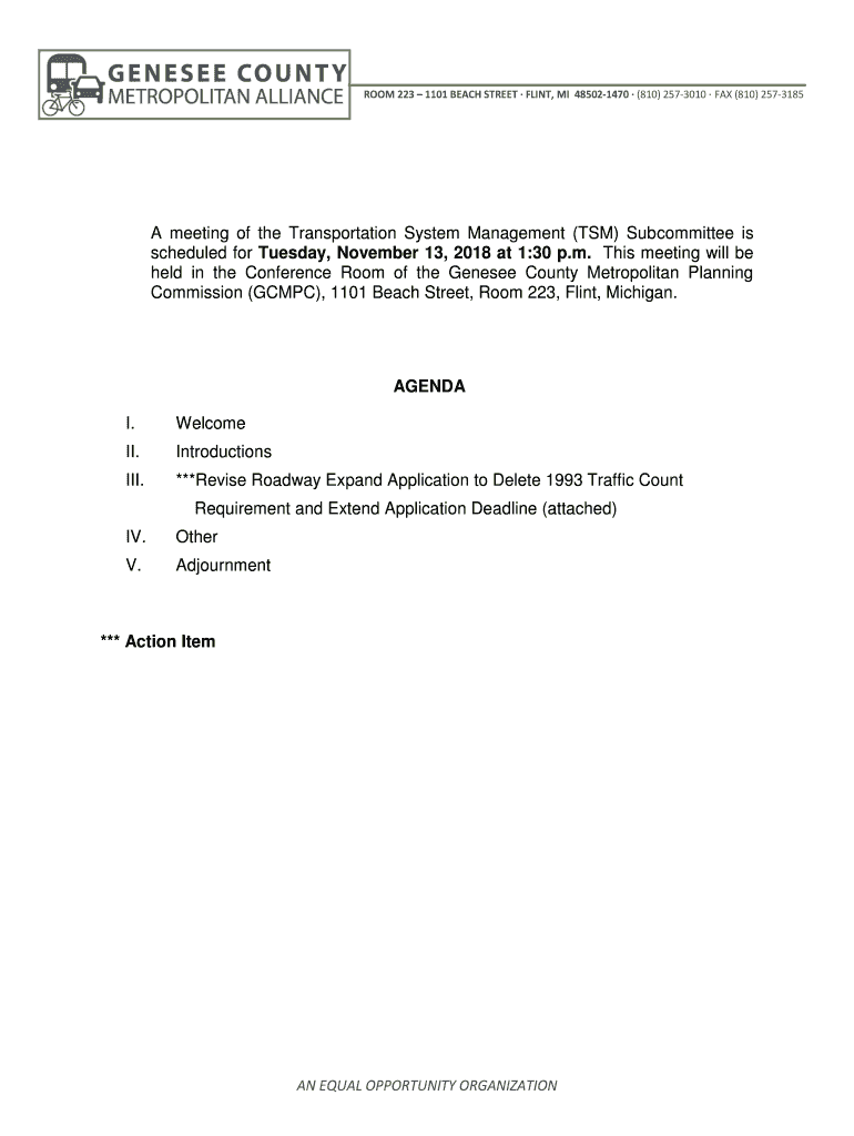 Fillable Online Genesee County Government 1101 Beach St, Flint, MI Yelp Fax Email Print