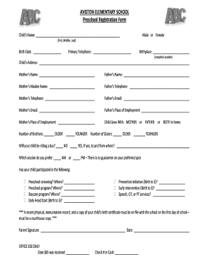 Form preview