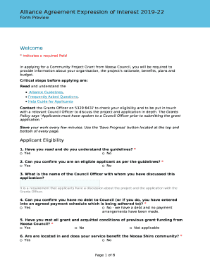 Form preview