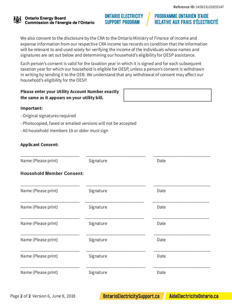 ontario electricity support program Preview on Page 1