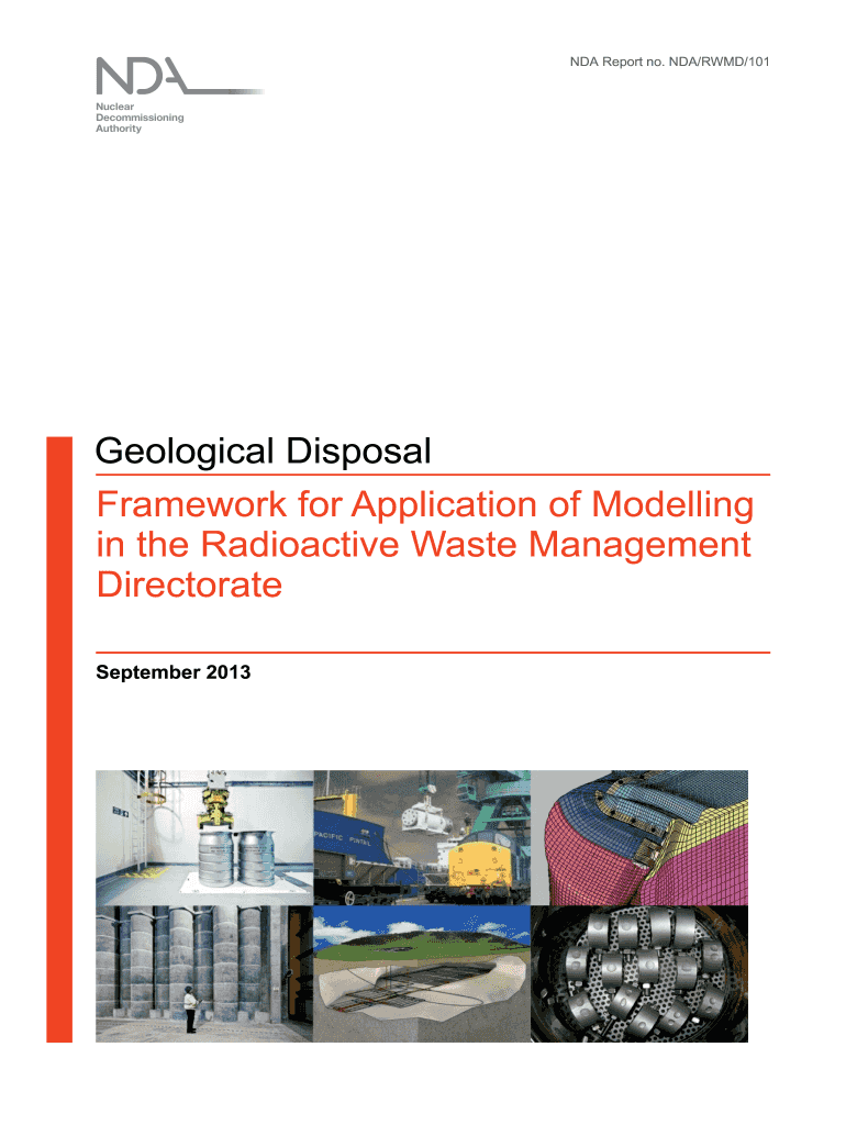 Fillable Online Geological Disposal RWM Radioactive Waste
