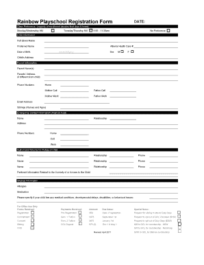 Form preview