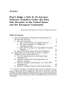 Goods, Services, or Software? - Washington &amp;amp; Lee University School ...