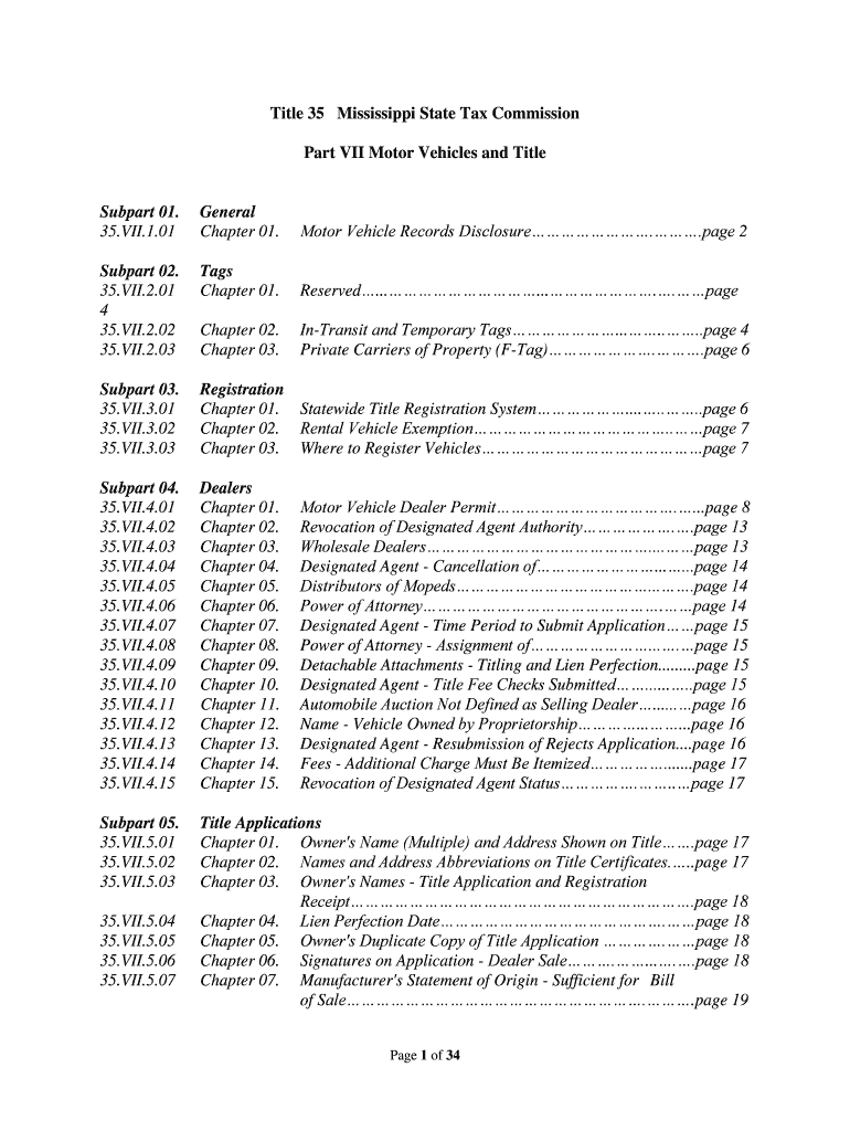 Mississippi State Tax Commission