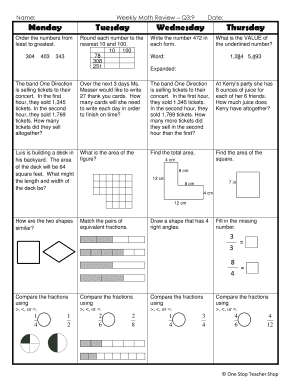 weekly homework sheet q3 4 answer key