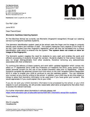 Biometric Data Consent Form