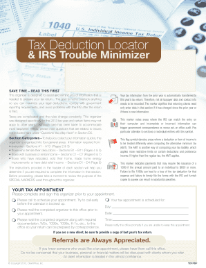 2013 US Federal Tax Organizer