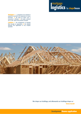 Development Finance Application