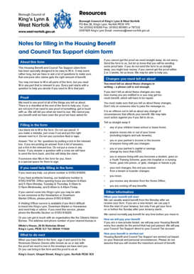 Council Tax Support and Housing Benefit Claim Form - Borough ... - west-norfolk gov