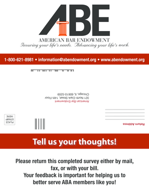 American Bar Endowment Member Survey