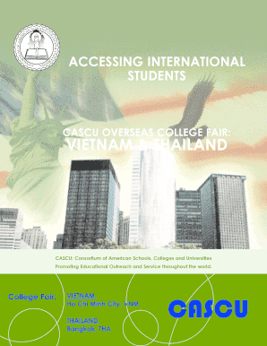 CASCU-CollegeFairBooklet_v17.QXD. Market Research Report - cascu