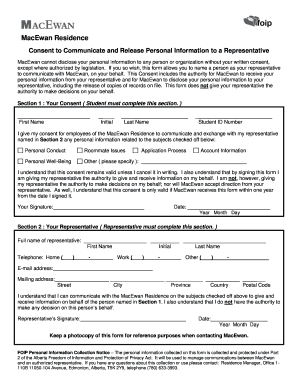 consent to disclosure of information hr3189