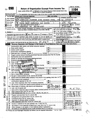 IRS Form 990 (2004)