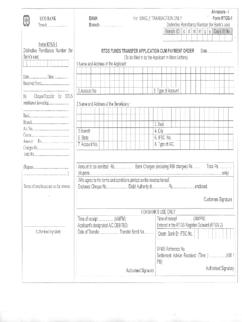 icici bank rtgs form download in excel Preview on Page 1