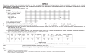 Form 27 Tax Deduction Statement