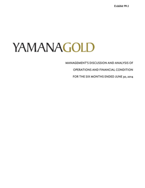 Yamana Gold Inc Q2 2014 MDA Final SEDAR bb - csinvesting