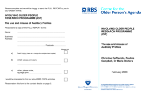 Form preview