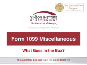 1099-Misc Form