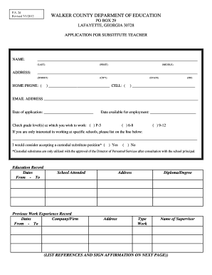 How to write a letter of introduction for a teaching job - substitute teaching walker county alabama form