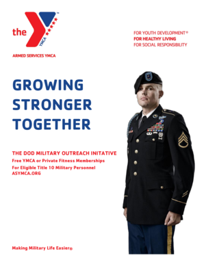 DoD Military Fitness Membership Request Form