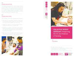 California RN Continuing Education Registration Form