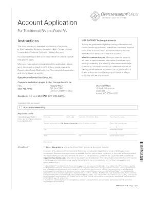 IRA Account Establishment Kit