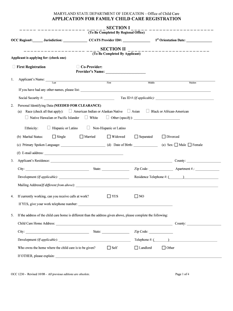 Fillable Online Maryland department of human resources Maryland State