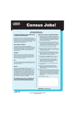 Census Employment Inquiry Form BC-170B