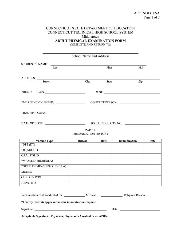 Employment Physical Forms Printable Fill Online Printable Fillable Blank Pdffiller