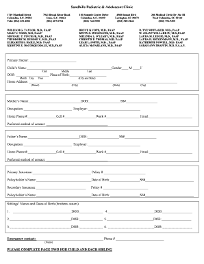 Patient Registration Form