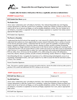 Responsible Use and Ongoing Consent Agreement