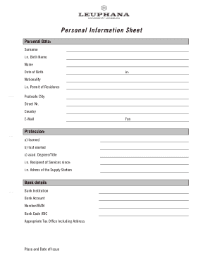 Fillable Online leuphana Permit of Residence Fax Email Print - pdfFiller