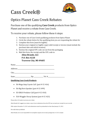 Aplisonline com descargar - Cass Creek - OpticsPlanet.com