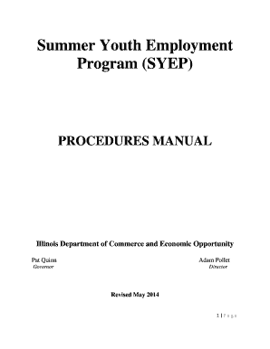 Summer Youth Employment Program (SYEP) - Illinois workNet Home