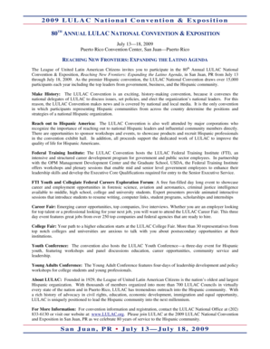 2009 LULAC National Convention & Exposition