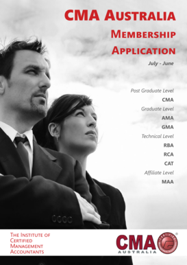 CMA Australia Membership Application Form