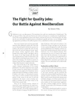 Just Jobs Organizing for Economic Justice