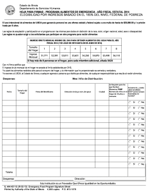 HOJA PARA FIRMAS - PROGRAMA ALIMENTOS DE EMERGENCIA