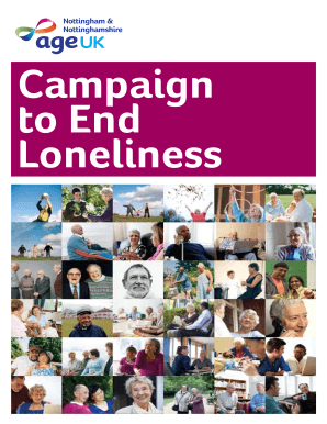 Campaign to End Loneliness Pledge Form