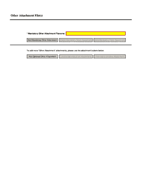 Other Attachment Form