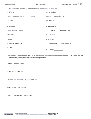 Math Worksheet