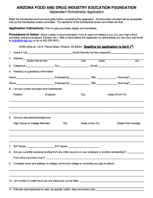 ARIZONA FOOD AND DRUG INDUSTRY EDUCATION FOUNDATION - afmaaz