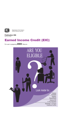 IRS Publication 596 Earned Income Credit