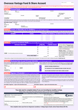 Vantage Fund & Share Account Application
