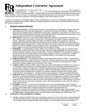 Independent Contractor Agreement