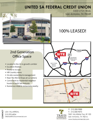 Texas Real Estate Agency Disclosure Form