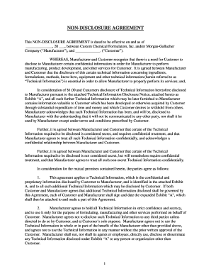 California Non-Disclosure Agreement