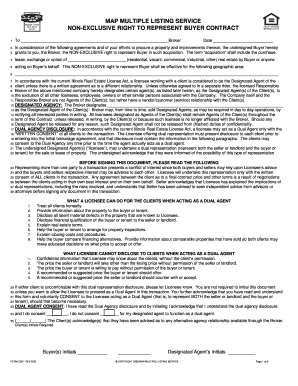 Illinois Non-Exclusive Buyer Representation Contract